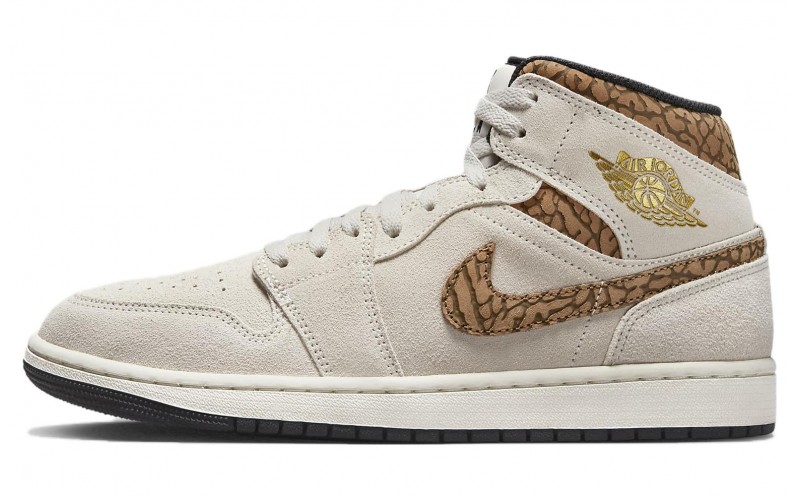 Jordan Air Jordan 1 Mid "Brown Elephant"