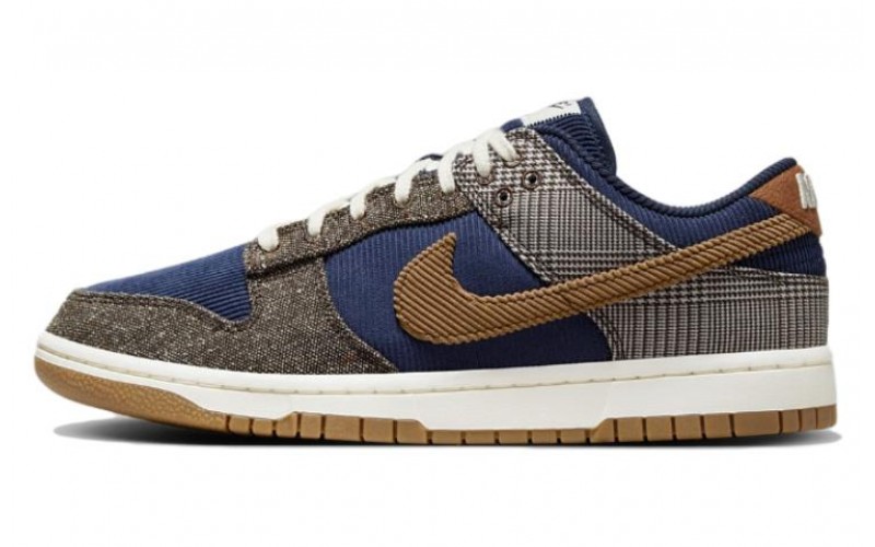 Nike Dunk Low "Midnight Navy and Baroque Brown"