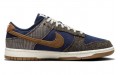 Nike Dunk Low "Midnight Navy and Baroque Brown"