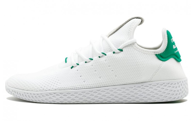 Pharrell Williams x adidas originals Tennis Hu White Green