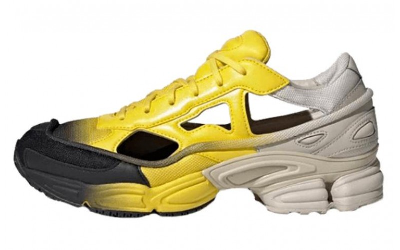 RAF SIMONS x adidas originals Ozweego Replicant Yellow Brown