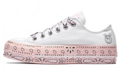 Converse Chuck Taylor All Star Lift Low Miley Cyrus White