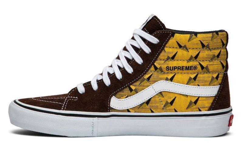 Supreme x Vans SK8 Diamond Plate Collection