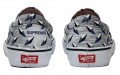 Supreme x Vans slip-on Diamond Plate Collection