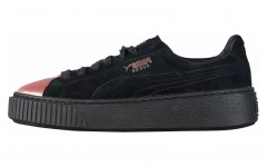 PUMA Suede Platform Gold