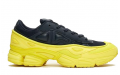 RAF SIMONS x adidas originals Ozweego Bright Yellow Night Navy