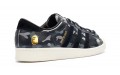 UNDEFEATED x A BATHING APE x adidas originals Superstar 80s Black Camo