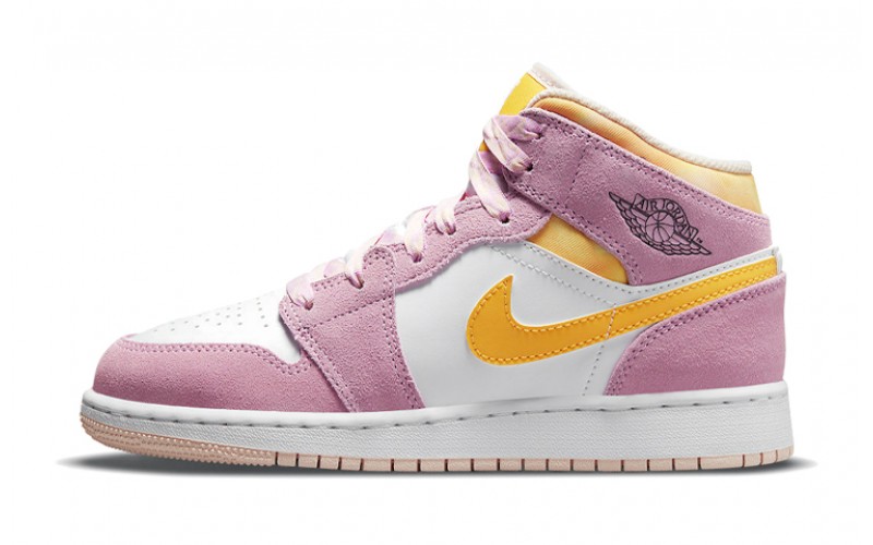 Jordan Air Jordan 1 Mid SE "Arctic Pink" GS