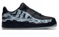 Nike Air Force 1 Skeleton 'Black on Black'