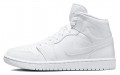 Jordan Air Jordan 1 Mid Triple White