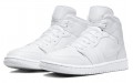 Jordan Air Jordan 1 Mid Triple White