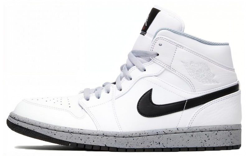 Jordan Air Jordan 1 Mid White Cement